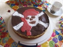 Pirate Party Food - Birthday Cake